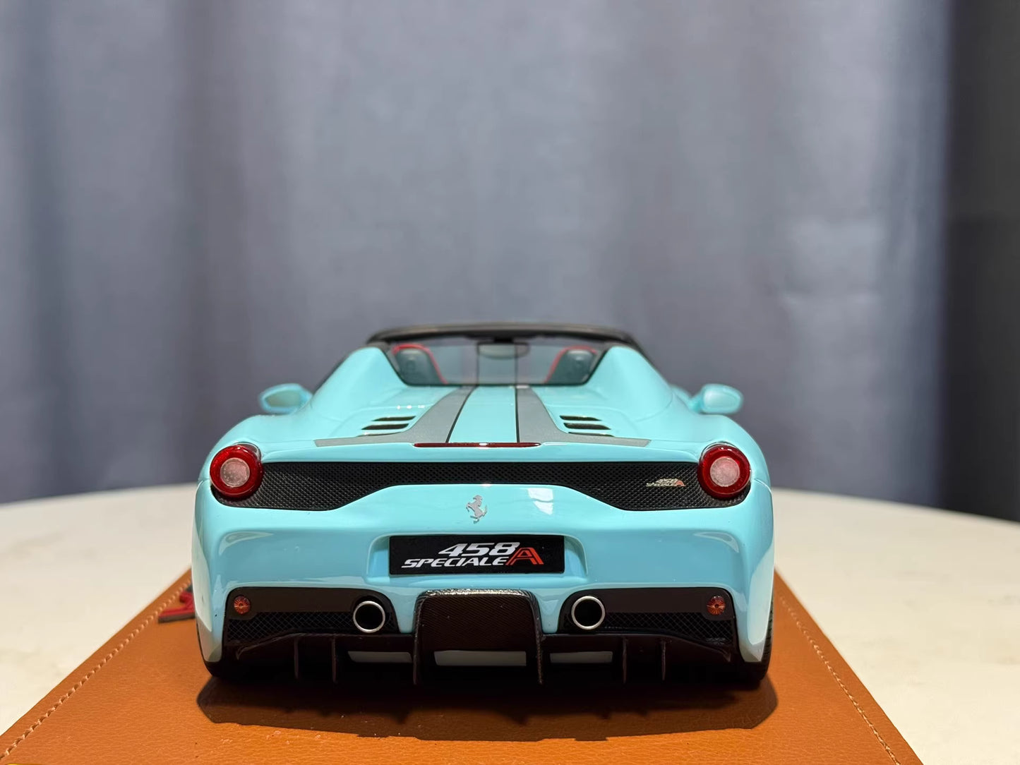 BBR 1/18 Ferrari 458 Speciale A · Light Blue