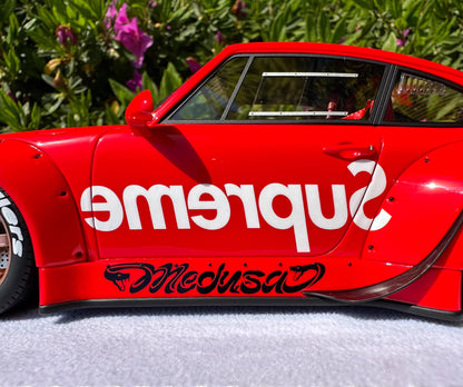 FuelMe 1/18 Porsche 911 (993) RWB “Medusa” Supreme – Red Resin Model
