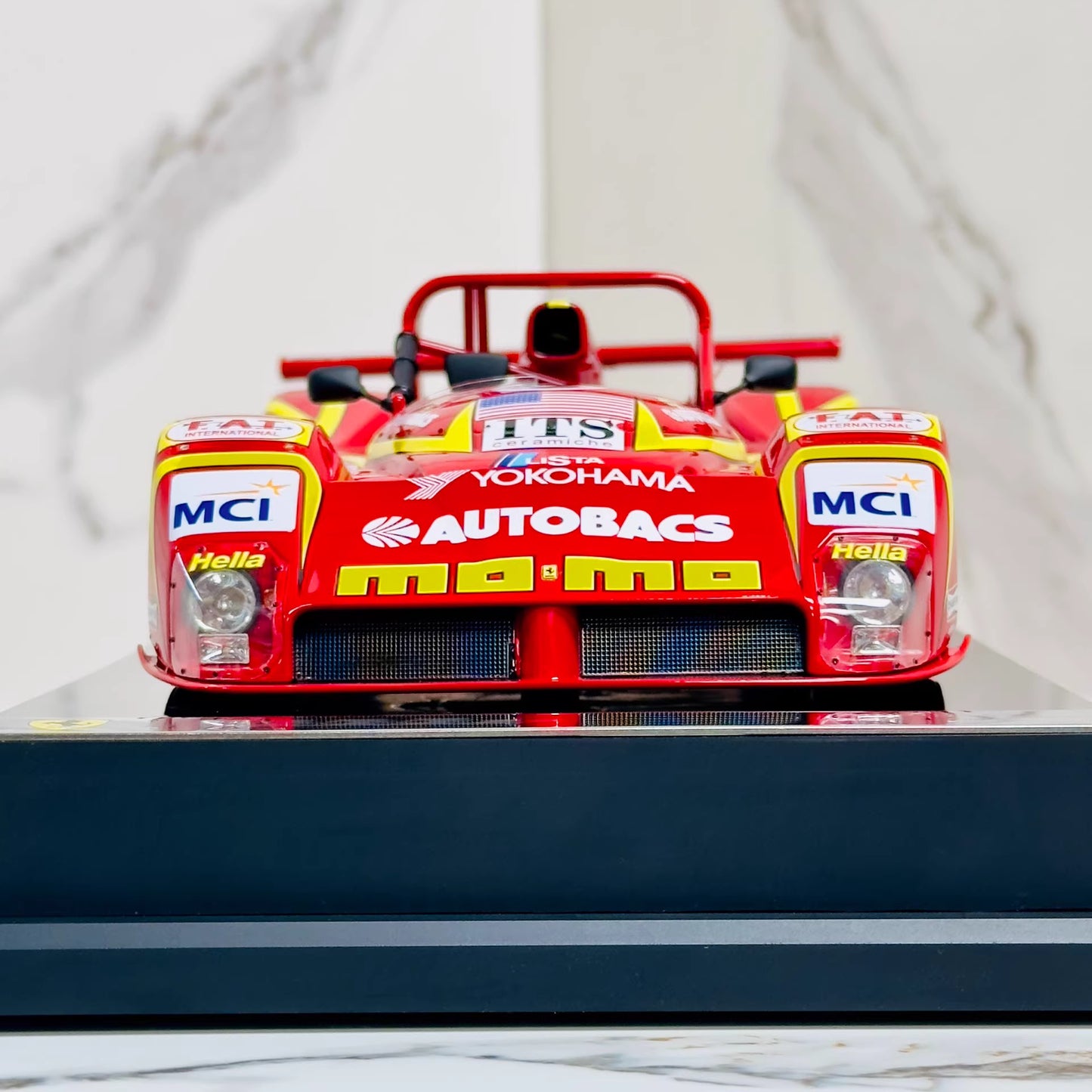 Amalgam 1/18 Ferrari 333 SP 1997 Le Mans #3 Moretti Racing Resin Model