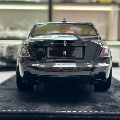 HH 1:18 Rolls-Royce Ghost Black Badge (2024) Limited Resin Model · Gloss Black