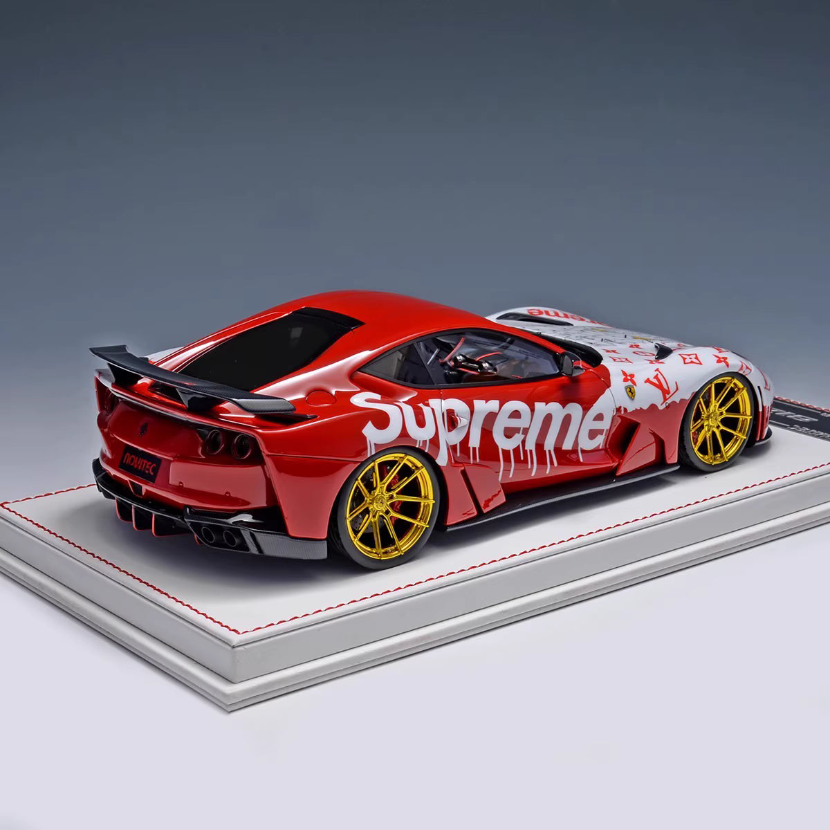 Davis & Giovanni 1/18 Ferrari 812 N-Largo Novitec Supreme x LV Limited Resin Model