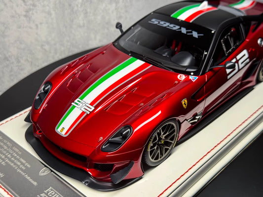 Davis & Giovanni 1/18 Ferrari 599XX EVO #52 Metallic Red Resin Model Limited 30