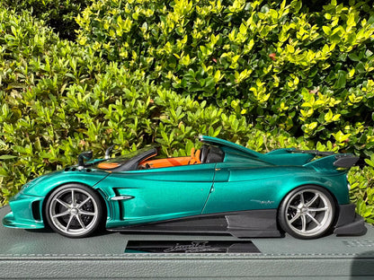 BBR Models 1/18 Pagani Imola Roadster Verde Rio Green Resin Model