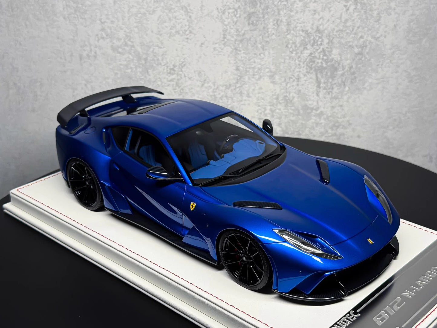 Davis & Giovanni 1/18 Ferrari 812 N-Largo Candy Blue Resin Model Limited 8