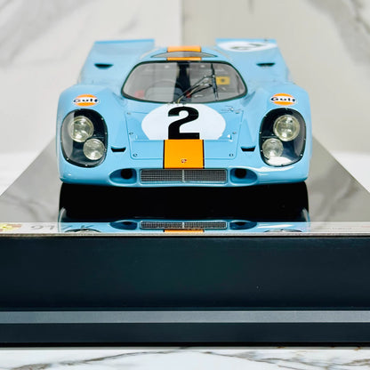 Amalgam 1/18 Porsche 917K Gulf 1970 Daytona Winner #2 Resin Model