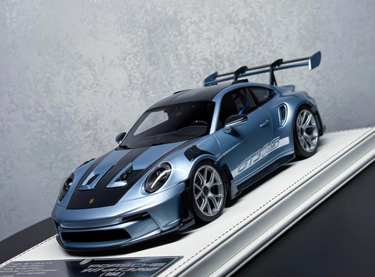 Davis & Giovanni 1/18 Porsche 911 (992) GT3 RS Ice Blue Resin Model Limited 8