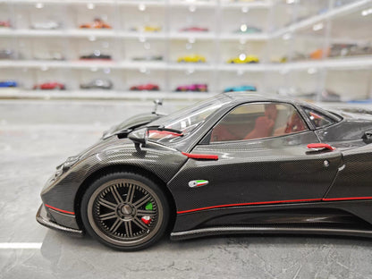 Almost Real 1/18 Pagani Zonda Cinque Exposed Carbon Diecast Model