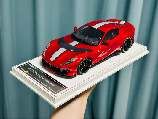 Davis & Giovanni 1/18 Ferrari 812 Competizione Novitec Rosso Red Limited 30 pcs