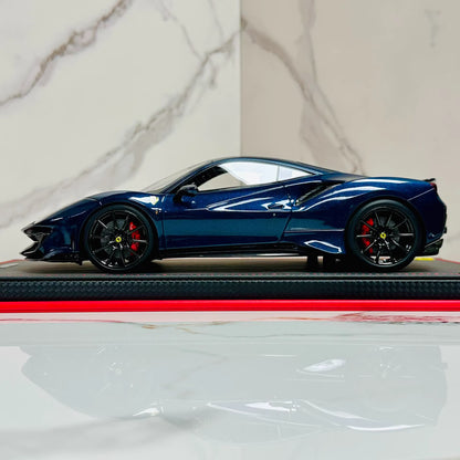 MR Collection 1/18 Ferrari 488 Pista Chameleon Purple Limited 01/03 Resin