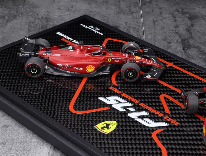 BBR 1/43 Ferrari F1-75 Bahrain GP 2022 Leclerc & Sainz 1–2 Set EMP75EX (Ltd 75)