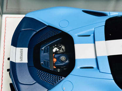 Davis & Giovanni 1/18 Ferrari SF90 Stradale Matte La Plata Blue | Limited 6
