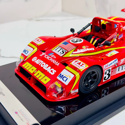 Amalgam 1/18 Ferrari 333 SP 1997 Le Mans #3 Moretti Racing Resin Model