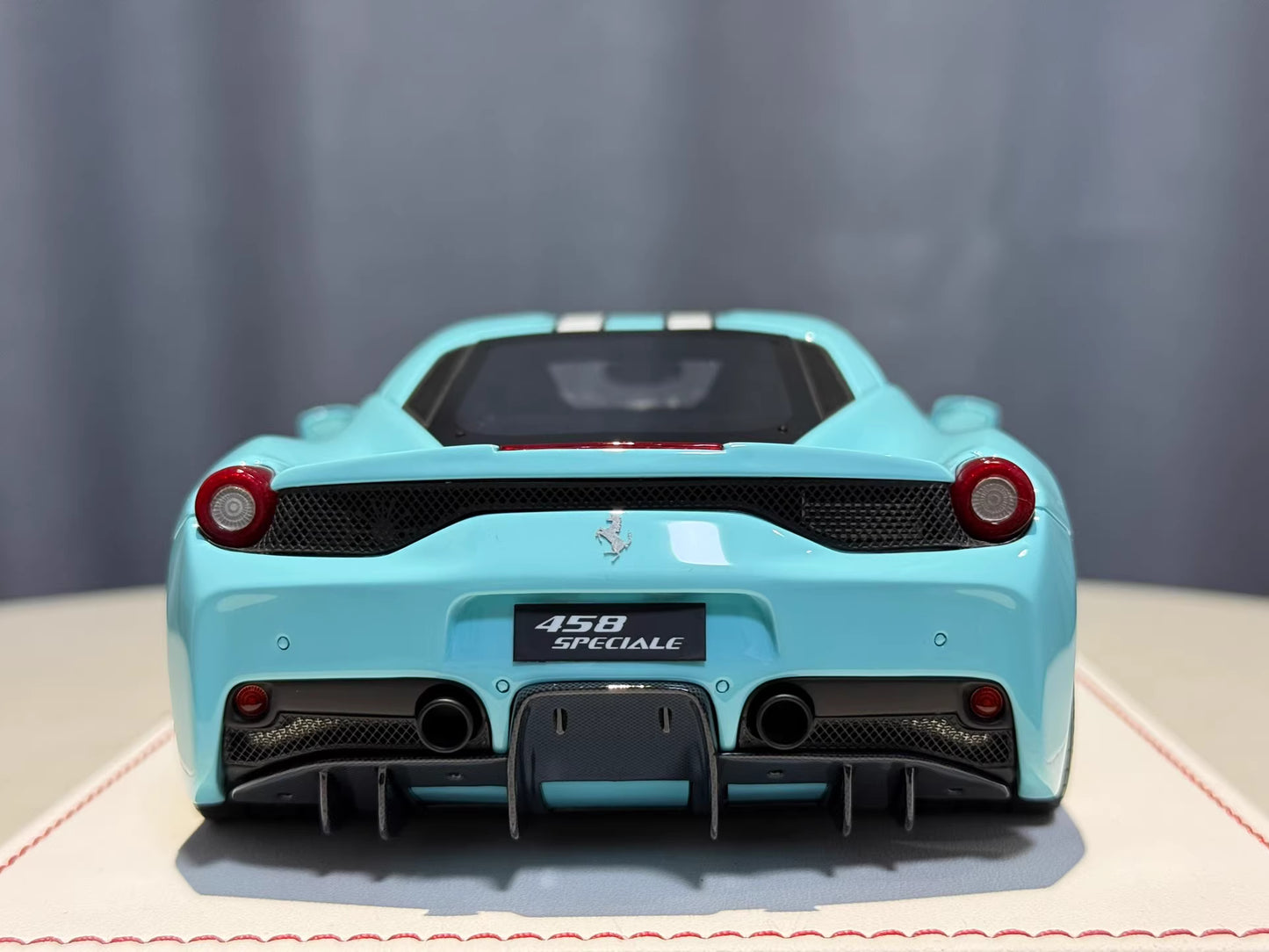Davis & Giovanni 1/18 Ferrari 458 Speciale · Azzurro Blue · Limited 20