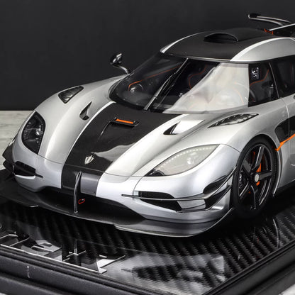 Frontiart 1/12 Koenigsegg One:1 Silver Resin Model Limited 199 F088-01