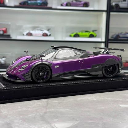 HH 1:18 Pagani Zonda 760 (Zonda Specials) Hardtop Resin Model · Purple/Carbon