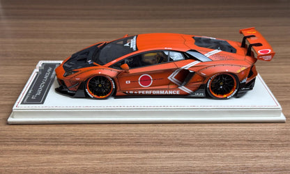 Davis & Giovanni 1/18 Lamborghini LBWK Aventador 2.0 “Zaku” Orange — Limited 30