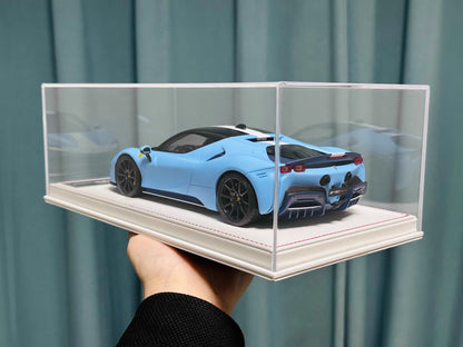 Davis & Giovanni 1/18 Ferrari SF90 Stradale Matte La Plata Blue | Limited 6