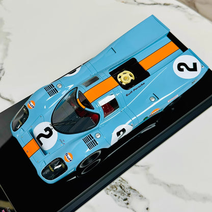 Amalgam 1/18 Porsche 917K Gulf 1970 Daytona Winner #2 Resin Model