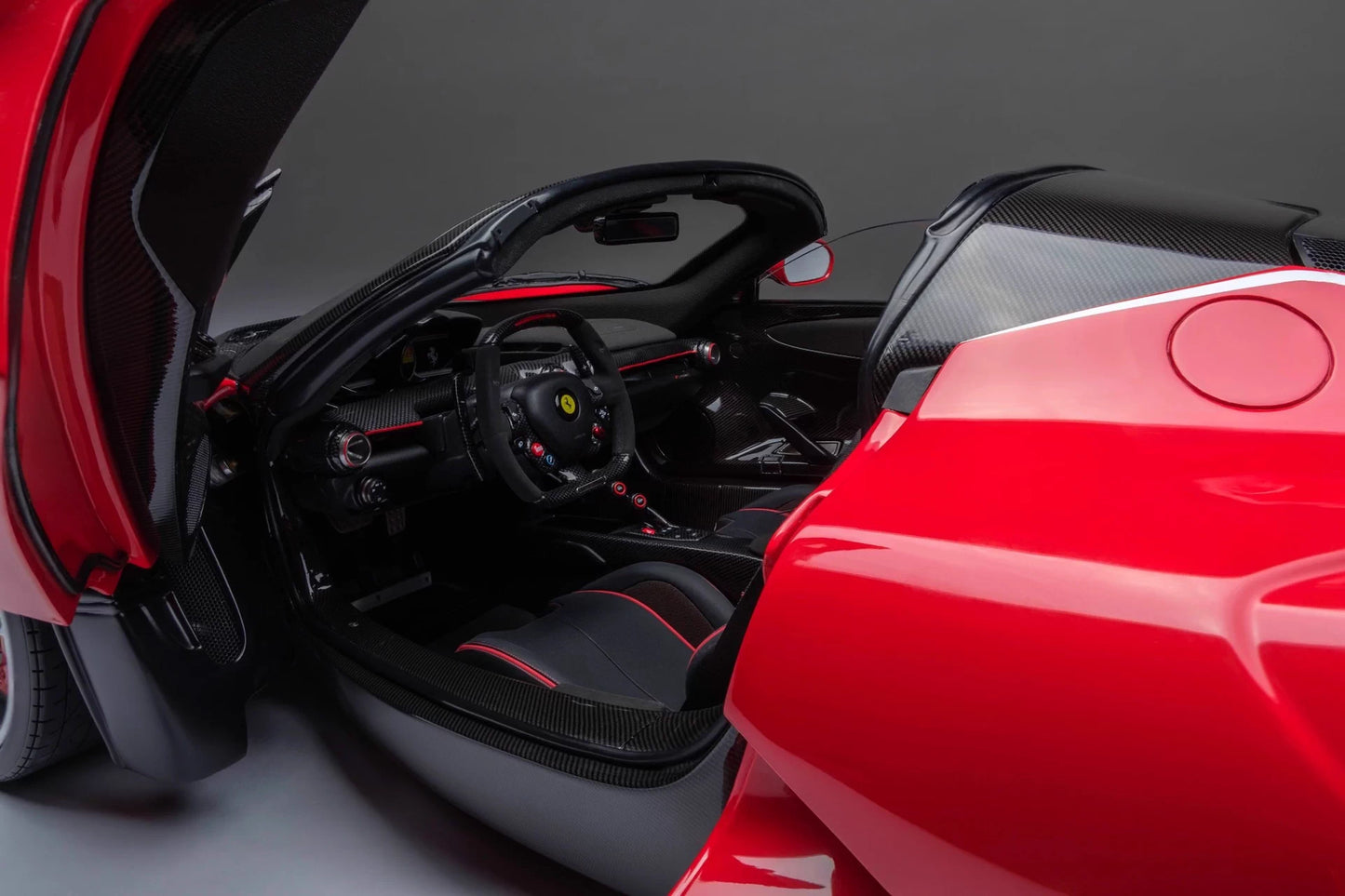 Amalgam 1/8 Ferrari LaFerrari – Standard Red Hardtop Model | Air Shipping from China