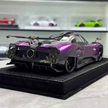 HH 1:18 Pagani Zonda 760 (Zonda Specials) Hardtop Resin Model · Purple/Carbon