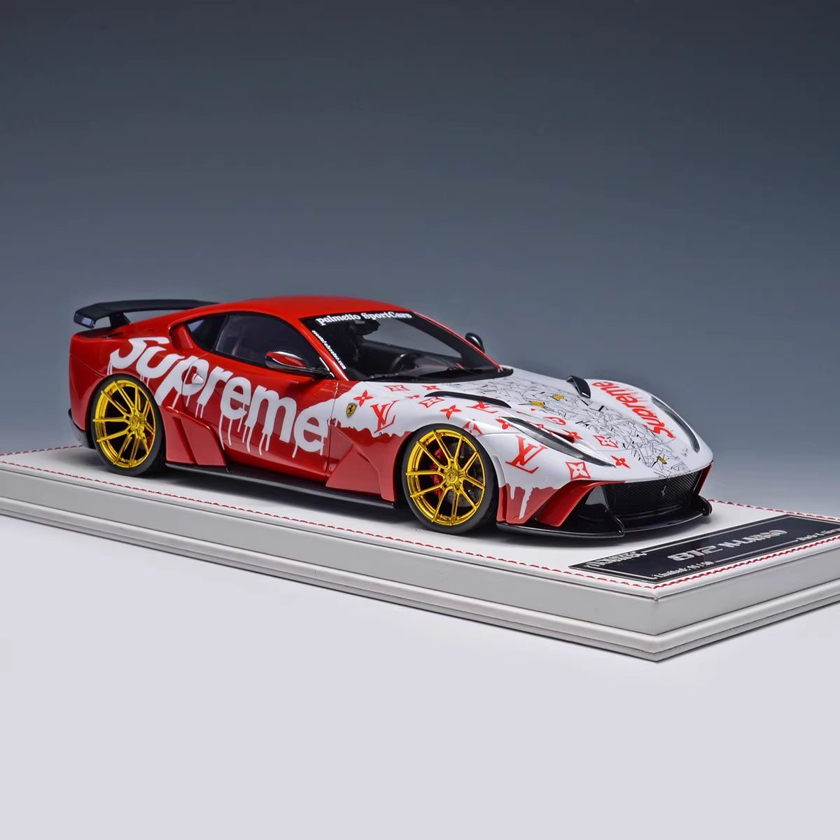 Davis & Giovanni 1/18 Ferrari 812 N-Largo Novitec Supreme x LV Limited Resin Model