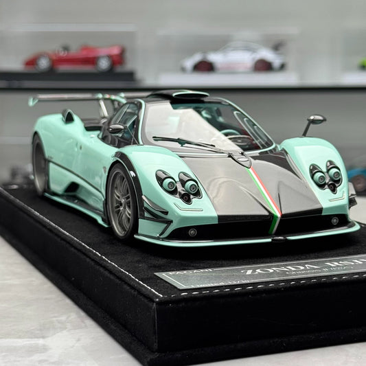 HH 1:18 Pagani Zonda 760 (Zonda Specials) Hardtop Resin Model · Mint Tricolore