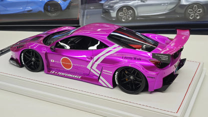 IVY 1/18 Ferrari 458 LBWK 458GT Resin Model – Battle Purple (Limited 66)