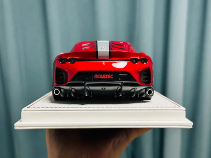 Davis & Giovanni 1/18 Ferrari 812 Competizione Novitec Rosso Red Limited 30 pcs