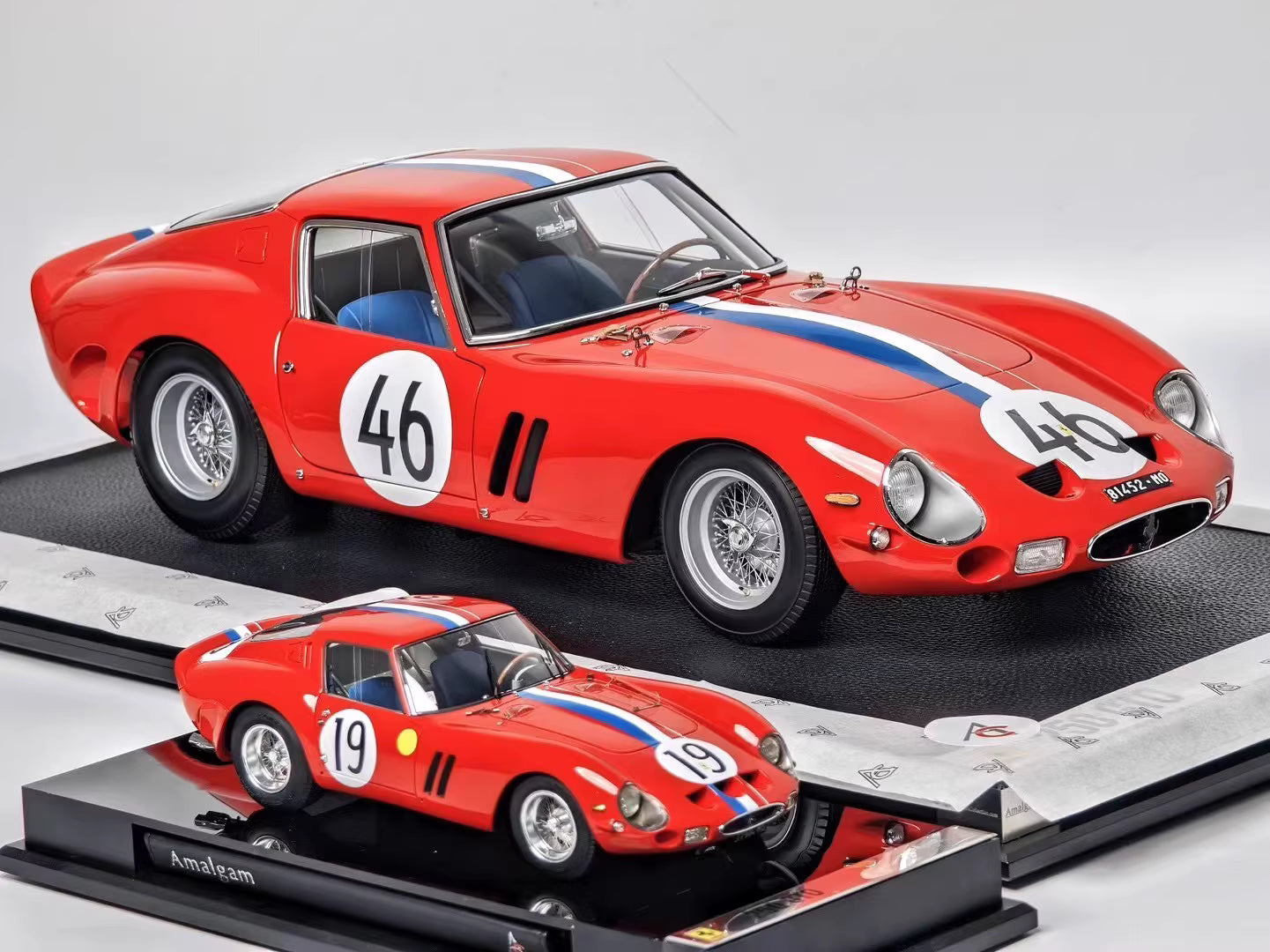 Amalgam 1/8 Ferrari 250 GTO #3943GT – Nürburgring 1000KM 1963 Model | Air Shipping from China