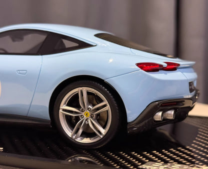BBR 1/18 Ferrari Roma · Azzurro Racing No.9 · Limited 20