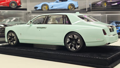 HH Model 1/18 Rolls-Royce Phantom “Illusion” Resin Model – Cliff Green (Limited 20)