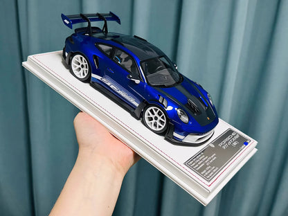 Davis & Giovanni 1/18 Porsche 911 GT3 RS 992.1 PTS San Marino Blue | LE 20
