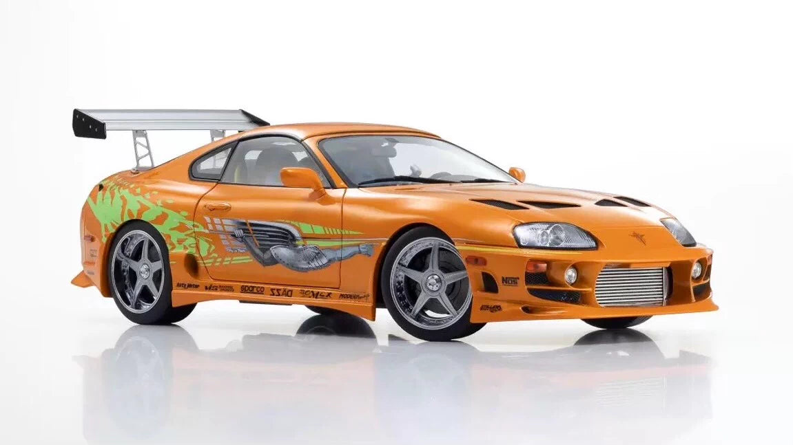 Kyosho 1/18 Toyota Supra Turbo (Fast & Furious) Orange Pearl 08975FF – Pre-Order