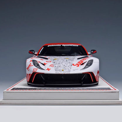 Davis & Giovanni 1/18 Ferrari 812 N-Largo Novitec Supreme x LV Limited Resin Model