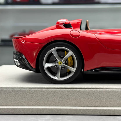 Hermes Collection 1/18 Ferrari Monza SP1 Resin Model Car – Rosso Tricolore