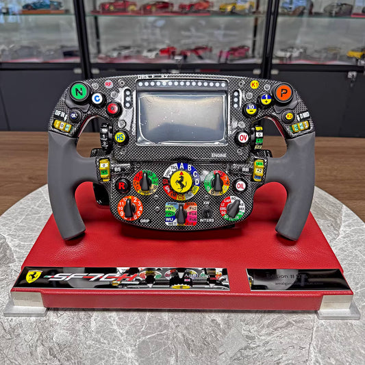 Amalgam AMA 1:1 Ferrari SF70H Steering Wheel & Driver Display Replica (2017)