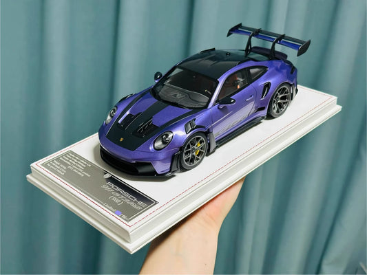 Davis & Giovanni 1/18 Porsche 911 GT3 RS 992.1 PTS Amethyst Purple Limited 6 pcs