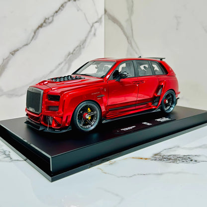 DreamWalkers 1/18 Rolls-Royce Cullinan RR.Darknight D900 Flame Red Resin Model LE 99