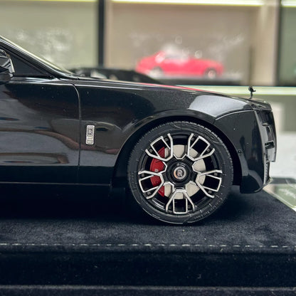 HH 1:18 Rolls-Royce Ghost Black Badge (2024) Limited Resin Model · Gloss Black