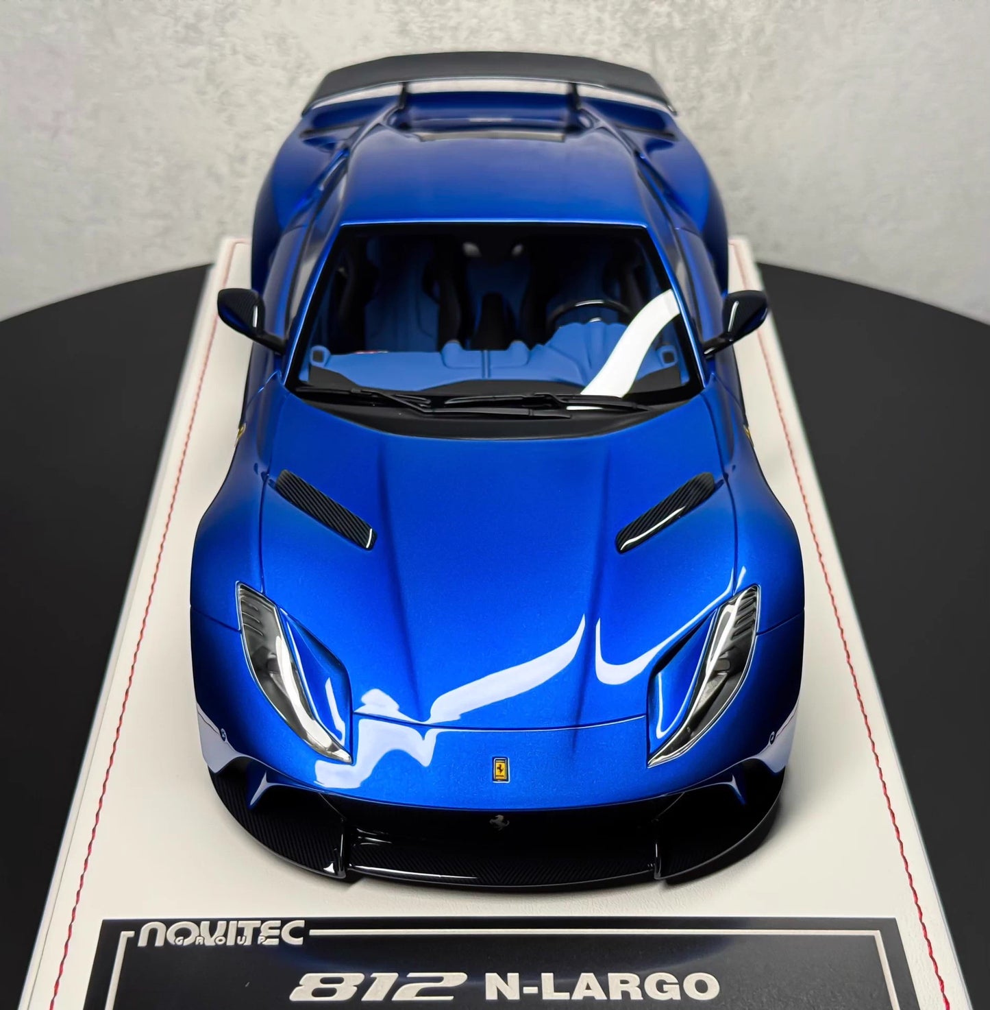 Davis & Giovanni 1/18 Ferrari 812 N-Largo Candy Blue Resin Model Limited 8