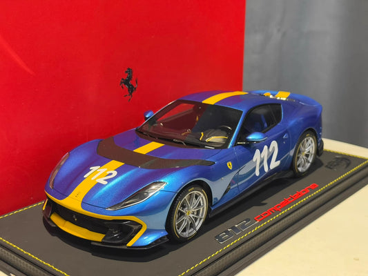 BBR 1/18 Ferrari 812 Competizione · Historic Livery