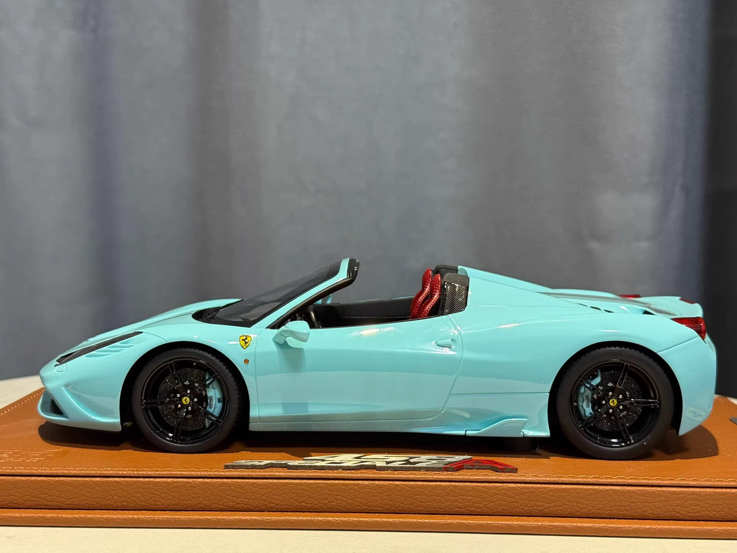 BBR 1/18 Ferrari 458 Speciale A · Light Blue
