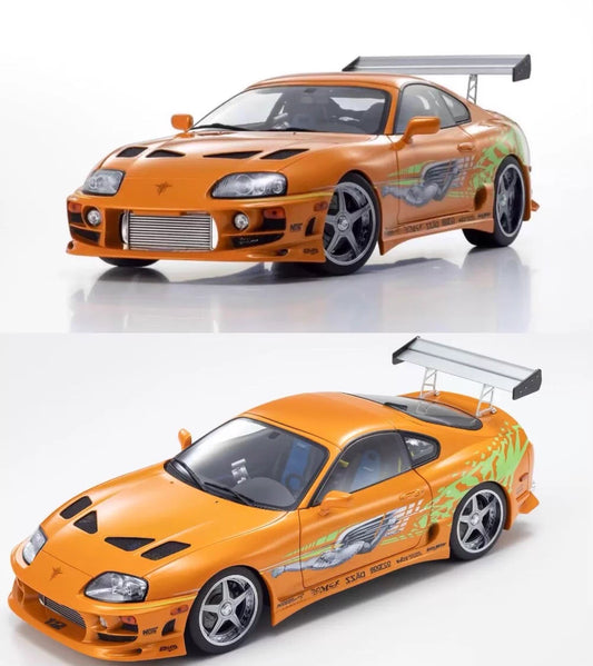 Kyosho 1/18 Toyota Supra Turbo (Fast & Furious) Orange Pearl 08975FF – Pre-Order