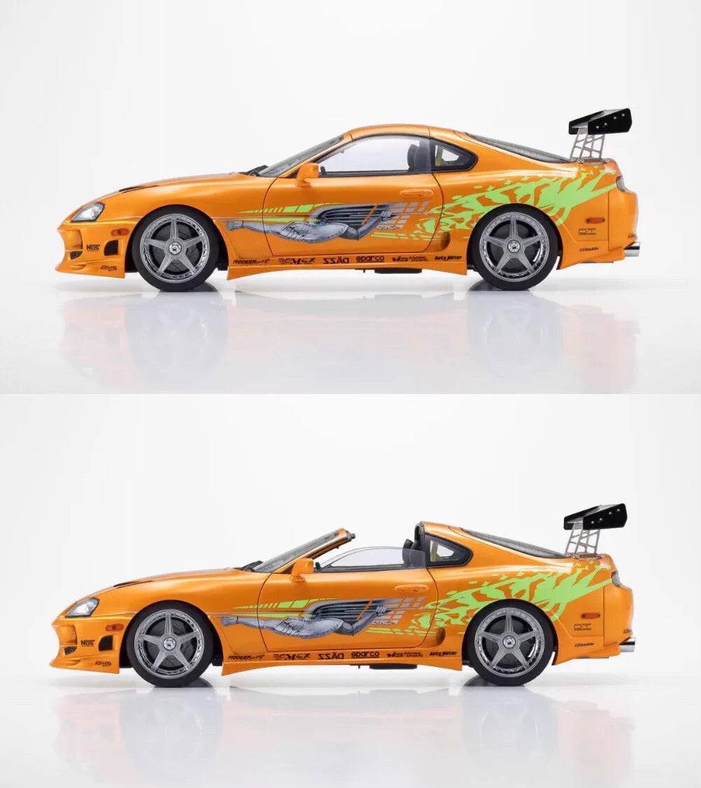 Kyosho 1/18 Toyota Supra Turbo (Fast & Furious) Orange Pearl 08975FF – Pre-Order