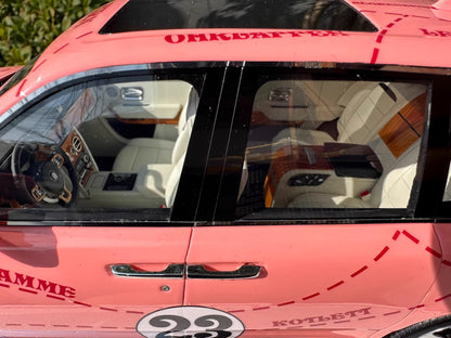 NCM 1/18 Rolls-Royce Cullinan “Pink Pig” Livery Resin Model