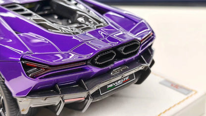 MR 1/18 Lamborghini Revuelto Resin Model – Viola Pasifae Special Edition (Limited 25)
