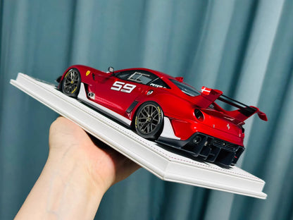 Davis & Giovanni 1/18 Ferrari 599XX EVO #59 Metallic Red | Limited 6