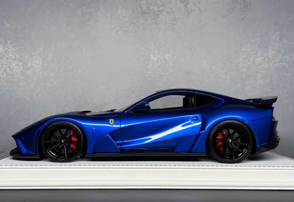 Davis & Giovanni 1/18 Ferrari 812 N-Largo Candy Blue Resin Model Limited 8