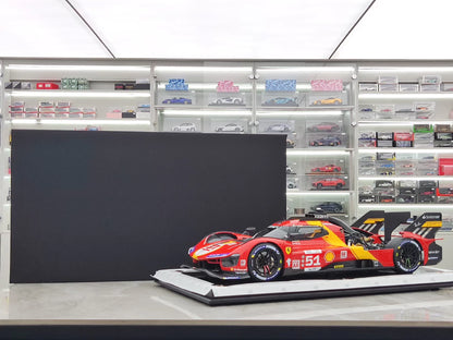 Amalgam 1/8 Ferrari 499P – 2023 Le Mans Champion Hypercar Model | Air Shipping from China