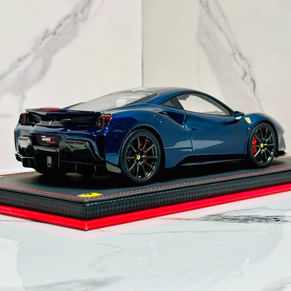 MR Collection 1/18 Ferrari 488 Pista Chameleon Purple Limited 01/03 Resin